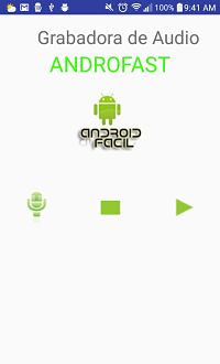 Como crear una grabadora de audio en android studio